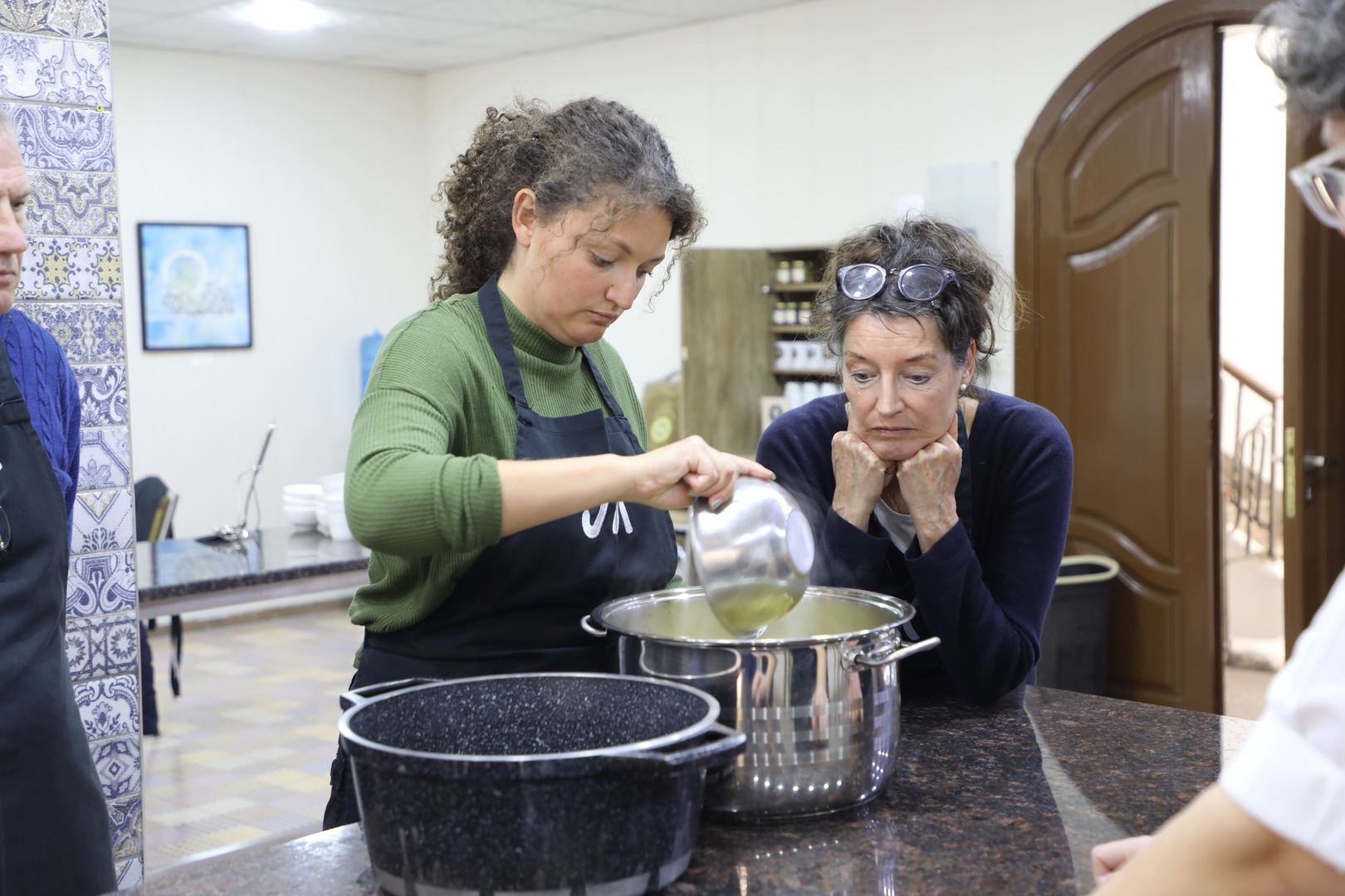 the jordanian kitchen in amman - jordan - cultural experience in Jordan